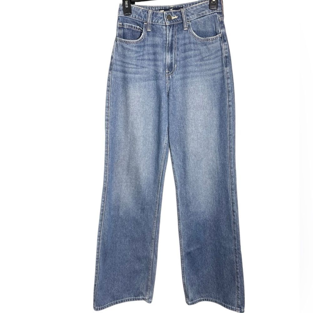 Hollister ultra high rise baggy fit jeans Size 23R